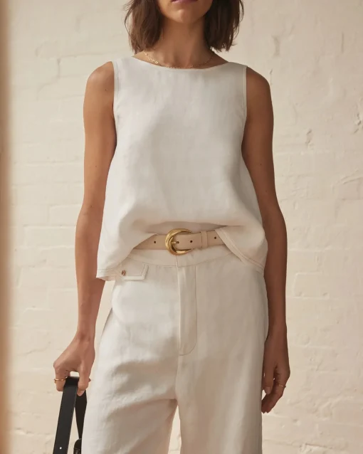 Daeja Top Vintage White