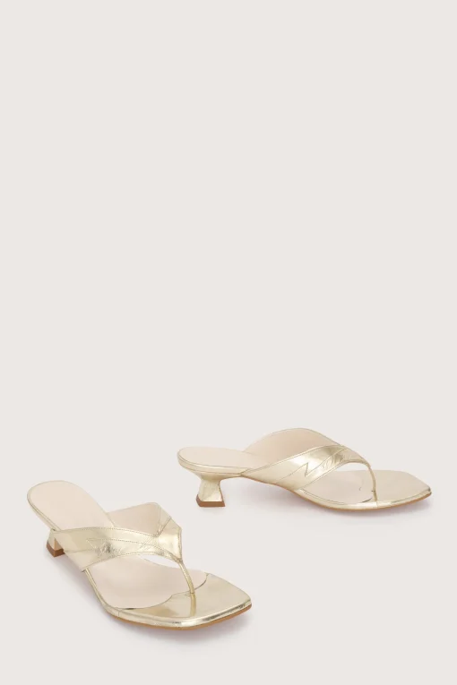 Daisy Mid Sandal Gold
