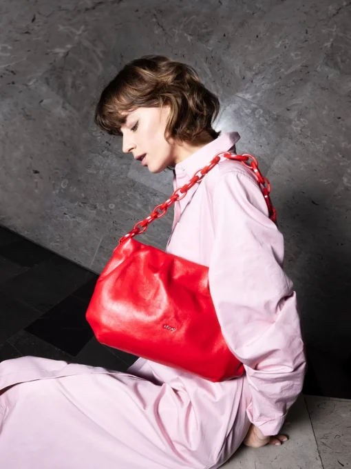 Daya Piuma Bag Red