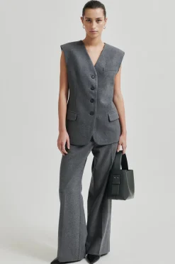 Daze Trousers Grey Melange