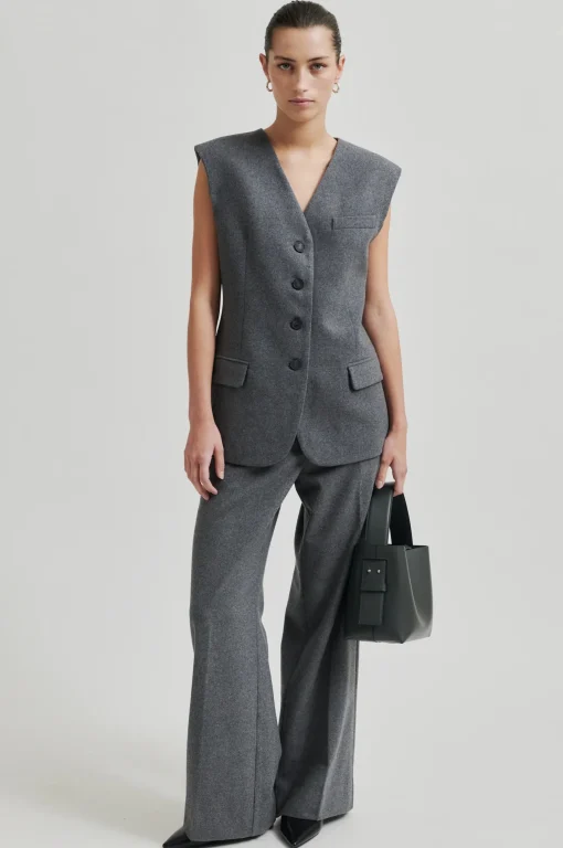Daze Trousers Grey Melange
