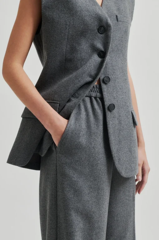 Daze Trousers Grey Melange