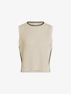 Delaney Knit Vest Birch