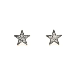 Diamond Chunky Star Studs