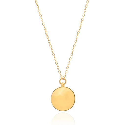 Dotted Dumortierite Pendant Necklace