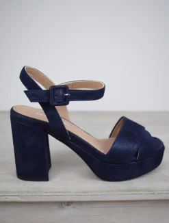 Dubai Sandal Navy Sparkle