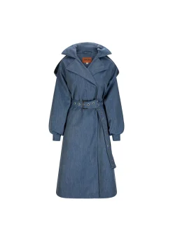 Duskregan Maxi Trench Coat