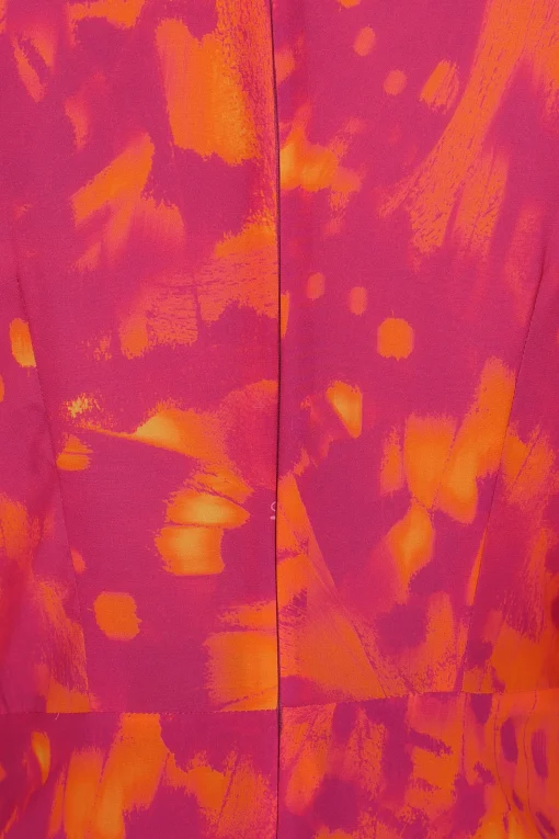 Elena Dress Pink Butterfly