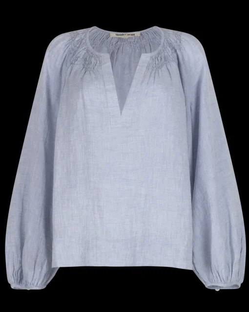Elizabeth Blouse Sky