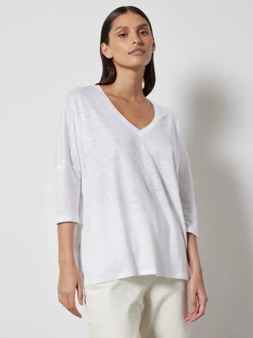 Emilie T-Shirt Pure White