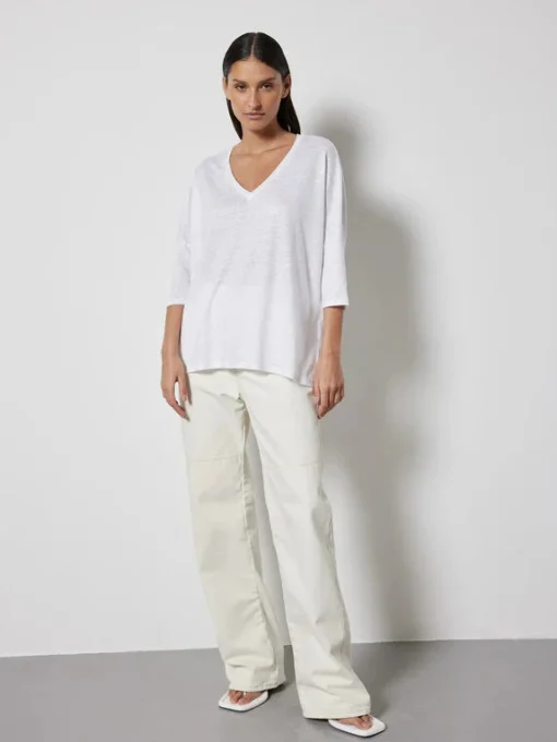 Emilie T-Shirt Pure White