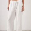 Emmie Linen Trousers White