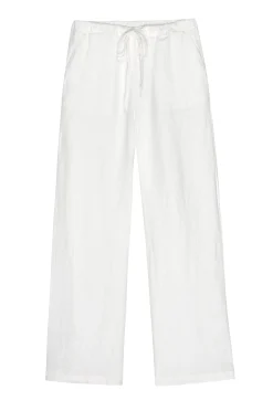 Emmie Linen Trousers White