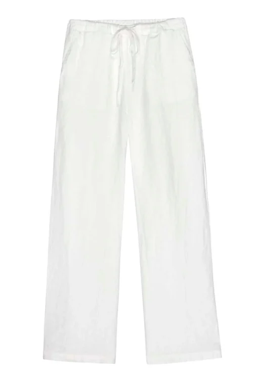 Emmie Linen Trousers White