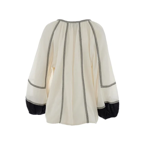 Epilogue Blouse Black/Off White