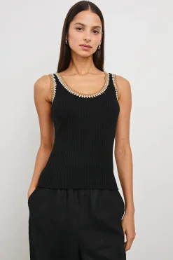 Estrella Top Black