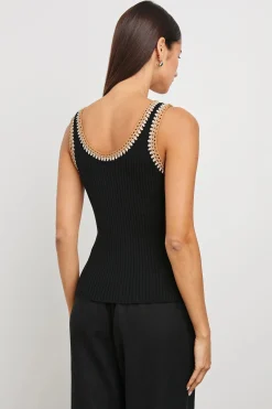 Estrella Top Black