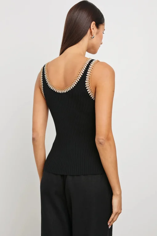 Estrella Top Black