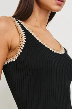 Estrella Top Black
