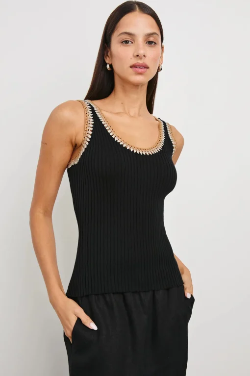 Estrella Top Black