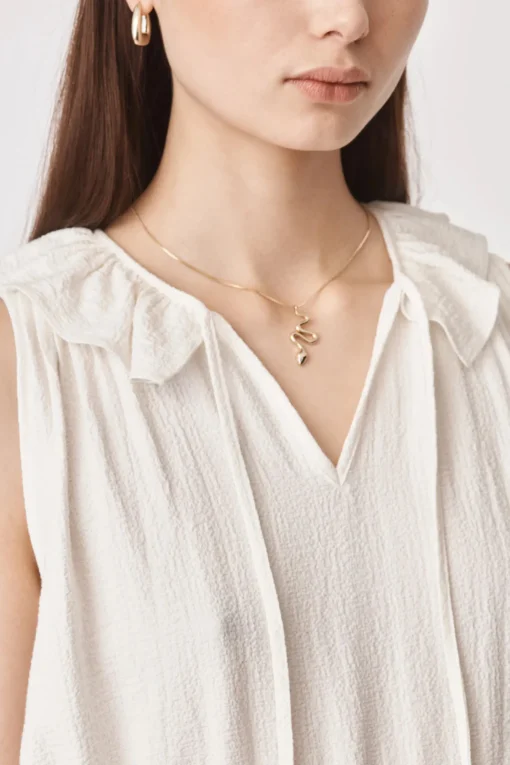 Evita Top White
