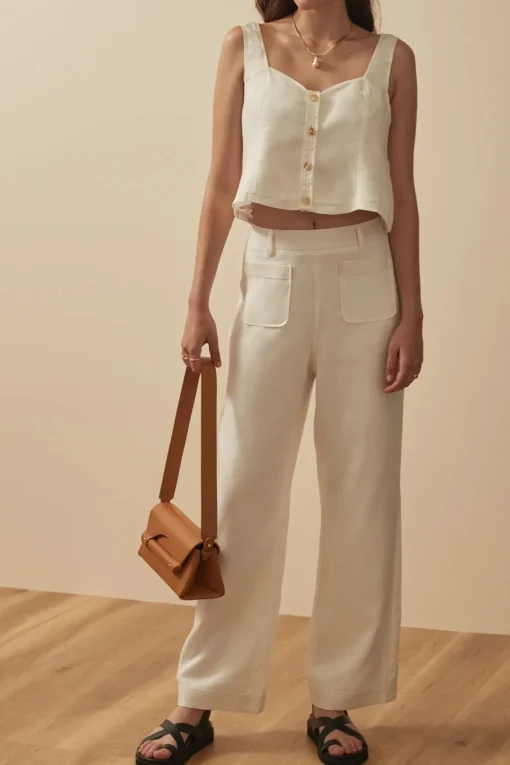 Eynid Pants White