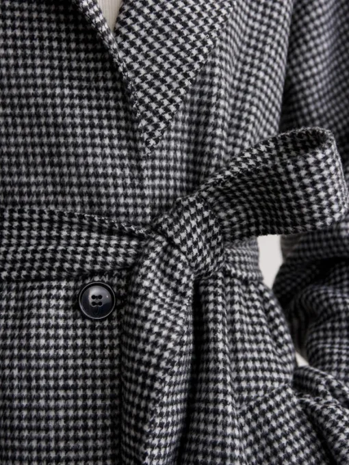 Fairbourn Coat Black/Egret Micropuppy Tooth
