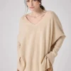 Faustine Jumper Beige Chine
