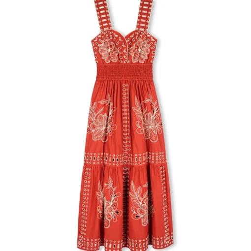 Fawn Dress Terracotta