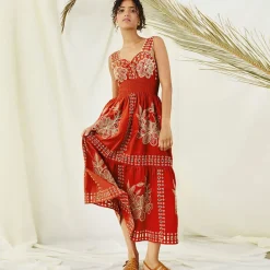 Fawn Dress Terracotta