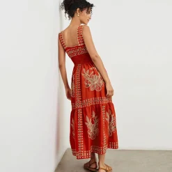 Fawn Dress Terracotta
