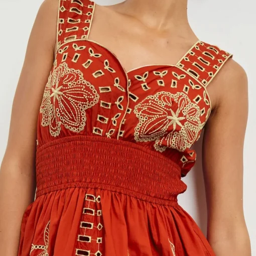 Fawn Dress Terracotta