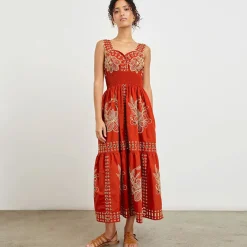 Fawn Dress Terracotta