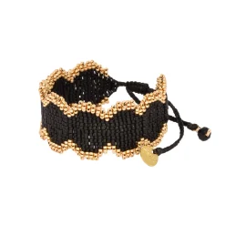 Filis Bracelet Gold Black