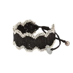Filis Bracelet Silver Black