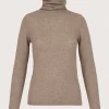 Flodden Cowl Cashmere Brown