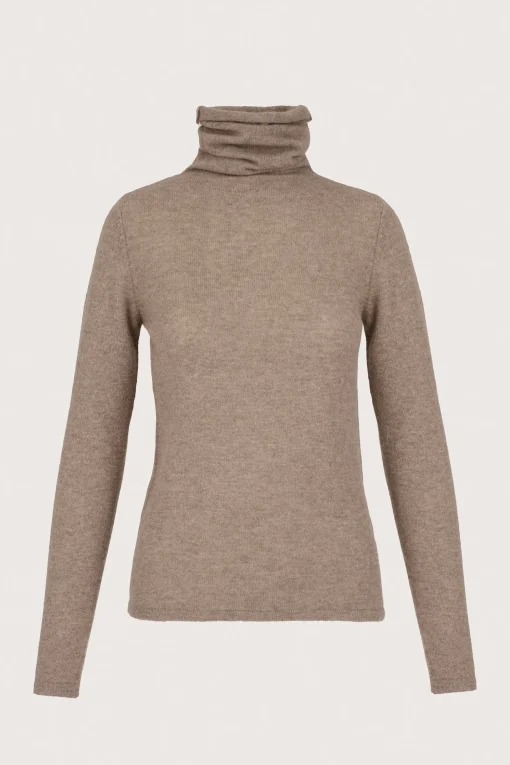 Flodden Cowl Cashmere Brown