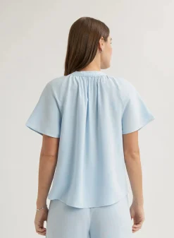 Flowy Pullover Clear Water