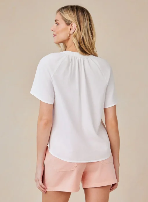 Flowy Pullover White
