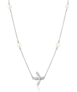 Flying Bee Choker Silver