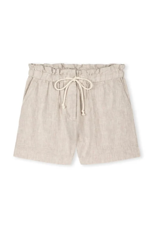 Foster Shorts Heathered Flax