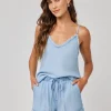 Frayed Edge Camisole Coastal Spray