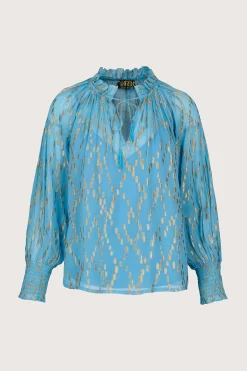 Georgia Top Blue Gold Spots