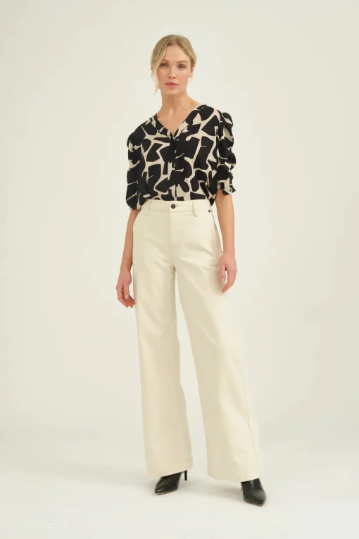 Gilly French Jeans Crude Ecru