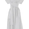 Gimena Dress College White