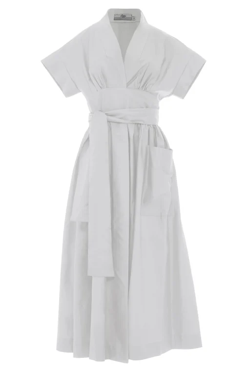 Gimena Dress College White