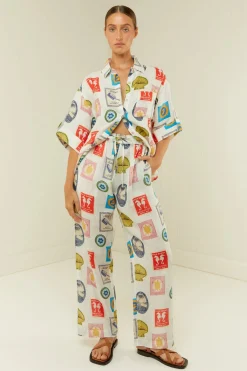 Hallie Pants Holiday Stamp