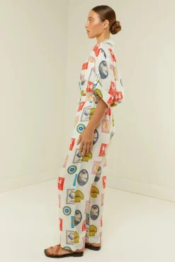 Hallie Pants Holiday Stamp