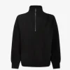 Hawley Half-Zip Sweat Black