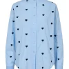 Heart Shirt Pale Blue